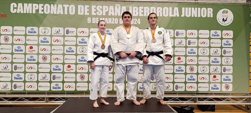 3 Bronces para los Judokas Navarros en la Fase Final del Campeonato de Espa&ntilde;a de Judo Junior. 09-03-24